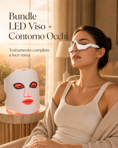 Kit Viso Completo — Maschera LED + Contorno Occhi | nottesud
